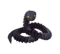 Lpsdssre 3D Printed Snake Rotatable Articulated Snake, Easter Basket Toy, 3D Printed Toy, Lightweight, Easy To Handle, 75cm, For Desk Decor Home Collectibles