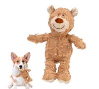 Lpsdssre Bear Chew Toy, Tough Dog Toy, Squeaky Pet Indoor And Outdoor Fun, Interactive And Stimulating 30x10x5cm/11.82x3.94x1.97 Inches For Puppies And Adult Doggy