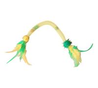 Lpsdssre Feather Cat Toys, Cat Chew Rope, Catnip Rope Toy, Lightweight, Easy To Clean, 40cm/15.75 Inches, Purple, Yellow, Orange, For Yard, Bedroom