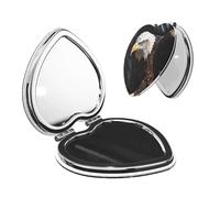 LPSRTWE an Eagle Compact Vanity Makeup Mirror for Men Women,Travel Cosmetic Mirrors Portable 1X/2X Magnifying Folding Makeup Mirror,Handheld Beauty Mirror for Pocket Purse