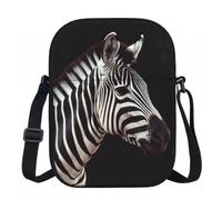 LPSRTWE Crossbody Bag Mini Phone Purses Cell Phone Bag for Men Women Wallet | Animal Zebra Sling Bag Waterproof Shoulder Bag Adjustable Cell Phone Purses Travel Pouch