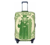 LPSRTWE Travel Luggage Cover Anti-Scratch Suitcase Cover Protector Elastic Thicken Luggage Protector Washable Baggage Covers Irish Blessing St Patrick's Day Suitcase Sleeve Fit 18-32 Inch Luggage