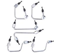 LPSZZXKD 6PCS Fuel Injection Lines Engine Injector Feed Line Compatible with Dodge Cummins Diesel 6.7L 2007-2018 Complete Set Replace 4935976 4935974 4935982 4935981 Accessories