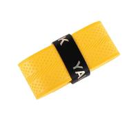lPU Lather Golf Grip Strap Winding Tape, Anti Slip Earthquake Resistant Sweatband Golf Club Grip Tape(yellow)