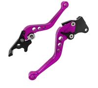 LPUYTRB Clutch Lever Motorcycle Accessories 2pcs Metal Brakes Adjustable Aluminum Alloy Cylinders Clutch Lever