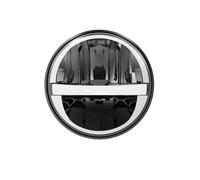 LPUYTRB Headlight Motorcycle 5.75″ Round LED Headlight 5-3/4 inch Moto Light with White/Amber DRL+ Start-up Gradient Welcome Halo