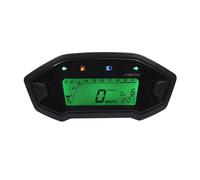 LPUYTRB Universal Tachometer 10000RPM Motorcycle Digital Tachometer Adjustable Dash Electronic Tachometer Odometer Motor Dashboard Instrumentation Panel