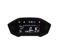 LPUYTRB Universal Tachometer 12000 RPM Universal Motorcycle Adjustable Tachometer Optional Backlight Digital Odemeter Tachometer For 1 2 4 Cylinder