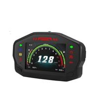 LPUYTRB Universal Tachometer 12V Universal Motorcycle Digital Tachometer Screen Motorcycle Odometer Gauge Tachometer For 2 4 Cylinders Speed