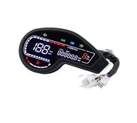 LPUYTRB Universal Tachometer 2023 Motorcycle Tachometer Odometer Tachometer With Fuel Gauge Turn Signal High Beam Lamp For NXR150 NXR125 Bros