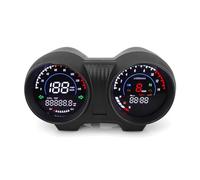 LPUYTRB Universal Tachometer Dashboad Digital Panel Motorcycle Digital Odometer Tachometer Tachometer RPM Meter Fuel Gear Display For TITAN 150