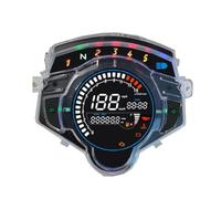 LPUYTRB Universal Tachometer Motorcycle Tachometer Display Digital Odometer Tachometer 10V-15V Dashboard Tachometer For LC135 V2 V3 V4 V5 V6 V7