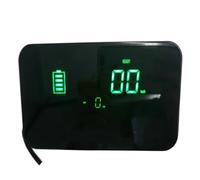 LPUYTRB Universal Tachometer Tachometer+48v60v72v DISPLAY+Battery Power/Level Indicator Meter Motorcycle Instrument Bike Dashboard
