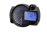 LPUYTRB Universal Tachometer Tachometer Motorcycle Tachometer Digital Motorcycle Odometer Tachometer With 7colors Backlight Dashboard RPM Meter