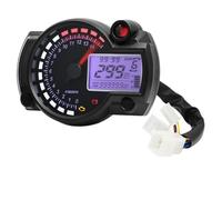 LPUYTRB Universal Tachometer Tachometer Motorcycle Tachometer Digital Motorcycle Odometer Tachometer With 7colors Backlight Dashboard RPM Meter