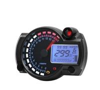 LPUYTRB Universal Tachometer Universal Digital Motorcycle Odometer Tachometer 12V Motorcycle Instrument Universal Tachometer 7 Colors Auto Dashboard