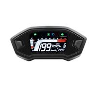 LPUYTRB Universal Tachometer Universal For 1,2,4 Cylinder 10000 RPM Motorcycle Display Tachometer Odemeter Tachometer With Digital Sensor Panel Meter