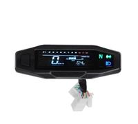 LPUYTRB Universal Tachometer Universal Motorcycle Meter Tachometer Digital Odometer Tachometer Adjustable With Bracket For Kr200 Dashboard Replacement