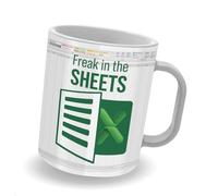 LPVLUX FK In The Shexts Mug, Funny Spreadsheet Great Gifts For Coworkers, Accounting, Boss, Friend Gifts Christmas, Birthday, New Year Day