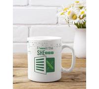 LPVLUX FK In The Shexts Mug, Funny Spreadsheet Great Gifts For Coworkers, Accounting, Boss, Friend Gifts Christmas, Birthday, New Year Day