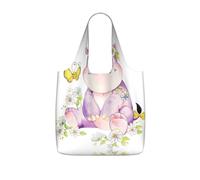 LPWTYCBV Butterfly And Hippo Print Storage Bag With A Drawstring Backpack With Ripstop Polyester Fabric
