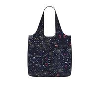 LPWTYCBV Constellation Star Clusters Galaxies Print Storage Bag With A Drawstring Backpack With Ripstop Polyester Fabric
