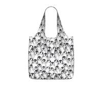 LPWTYCBV Cute Penguins Sketch Print Storage Bag With A Drawstring Backpack With Ripstop Polyester Fabric