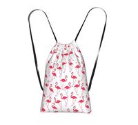 LPWTYCBV Flamingo Pattern Print Ultra-Lightweight 14l Reusable Polyester Travel Backpack For Shopping, Commuting, And Everyday Carry