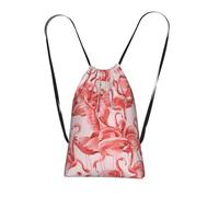 LPWTYCBV Flamingo Print Ultra-Lightweight 14l Reusable Polyester Travel Backpack For Shopping, Commuting, And Everyday Carry