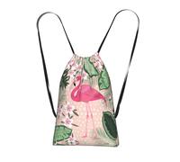 LPWTYCBV Flamingo Print Ultra-Lightweight 14l Reusable Polyester Travel Backpack For Shopping, Commuting, And Everyday Carry