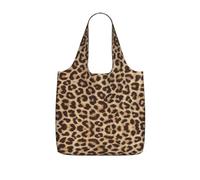 LPWTYCBV Fun Leopard Print Print Storage Bag With A Drawstring Backpack With Ripstop Polyester Fabric