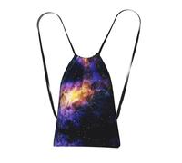 LPWTYCBV Galaxy In The Universe Print Ultra-Lightweight 14l Reusable Polyester Travel Backpack For Shopping, Commuting, And Everyday Carry