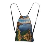 LPWTYCBV Ireland Outdoors County Clare The Cliffs Print Ultra-Lightweight 14l Reusable Polyester Travel Backpack For Shopping, Commuting, And Everyday Carry