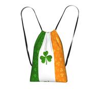 LPWTYCBV Irish Flag Print Ultra-Lightweight 14l Reusable Polyester Travel Backpack For Shopping, Commuting, And Everyday Carry