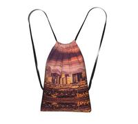 LPWTYCBV Las Vegas Sunset Print Ultra-Lightweight 14l Reusable Polyester Travel Backpack For Shopping, Commuting, And Everyday Carry