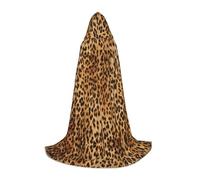 LPWTYCBV Leopard Print Print Hooded Cape For Teenagers Comfortable And Durable Costume Cape For Halloween