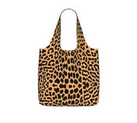 LPWTYCBV Leopard Print Print Storage Bag With A Drawstring Backpack With Ripstop Polyester Fabric