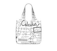 LPWTYCBV Math Geometry G alculus Print Storage Bag With A Drawstring Backpack With Ripstop Polyester Fabric