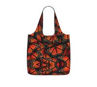 LPWTYCBV Monarch Butterflies Print Storage Bag With A Drawstring Backpack With Ripstop Polyester Fabric