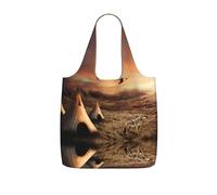 LPWTYCBV Native American Tribes Print Storage Bag With A Drawstring Backpack With Ripstop Polyester Fabric