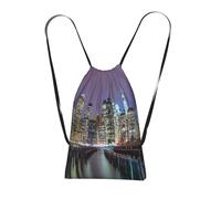 LPWTYCBV New York City Print Ultra-Lightweight 14l Reusable Polyester Travel Backpack For Shopping, Commuting, And Everyday Carry