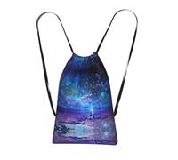 LPWTYCBV Northern Lights Print Ultra-Lightweight 14l Reusable Polyester Travel Backpack For Shopping, Commuting, And Everyday Carry