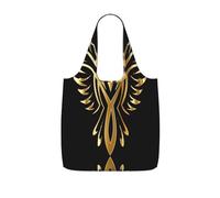 LPWTYCBV Phoenix Print Storage Bag With A Drawstring Backpack With Ripstop Polyester Fabric