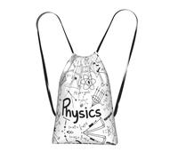 LPWTYCBV Physics Print Print Ultra-Lightweight 14l Reusable Polyester Travel Backpack For Shopping, Commuting, And Everyday Carry