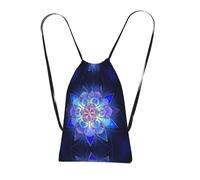 LPWTYCBV Rectangle Mandala Print Ultra-Lightweight 14l Reusable Polyester Travel Backpack For Shopping, Commuting, And Everyday Carry