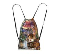 LPWTYCBV San Francisco Print Ultra-Lightweight 14l Reusable Polyester Travel Backpack For Shopping, Commuting, And Everyday Carry