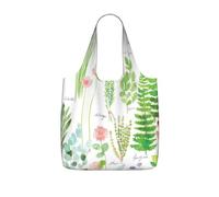 LPWTYCBV Springtime Herb Garden Print Storage Bag With A Drawstring Backpack With Ripstop Polyester Fabric