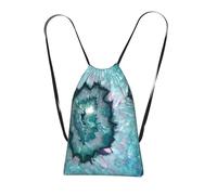 LPWTYCBV Teal Agate Print Ultra-Lightweight 14l Reusable Polyester Travel Backpack For Shopping, Commuting, And Everyday Carry