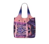 LPWTYCBV The Old Hollywood Print Storage Bag With A Drawstring Backpack With Ripstop Polyester Fabric