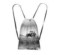 LPWTYCBV Tractor Agriculture Tranquil Print Ultra-Lightweight 14l Reusable Polyester Travel Backpack For Shopping, Commuting, And Everyday Carry